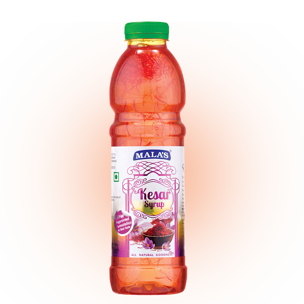 Kesar Syrup 750ml PET Bottle